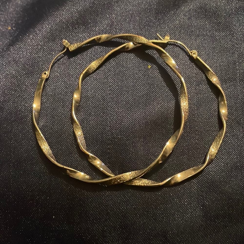 Hoop earrings